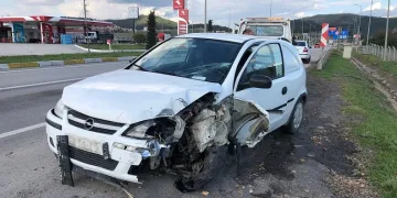 Balıkesir-Bursa Karayolu üzerinde trafik kazası