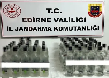 Jandarmadan kaçak içki operasyonu