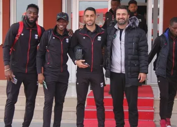 DG Sivasspor, Fiorentina maçı için İtalya’ya gitti
