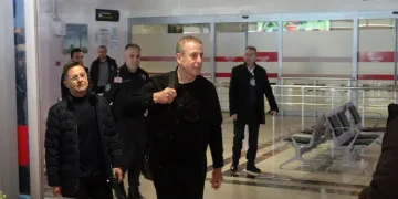 Abdullah Avcı, vedalaşmak için Trabzon’a geldi
