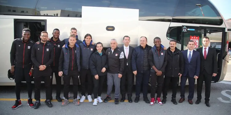 DG Sivasspor kafilesi İtalya’da