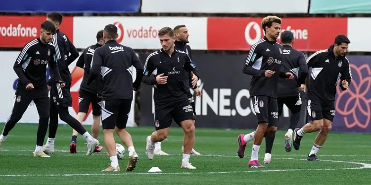 Beşiktaş, Medipol Başakşehir maçı hazırlıklarını sürdürdü