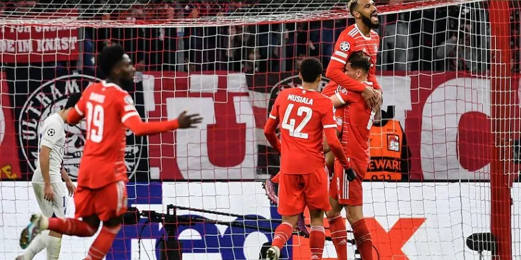 Bayern Münih Şampiyonlar Ligi’nde çeyrek finale yükseldi