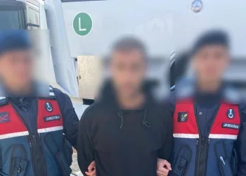 Cinayet zanlısı tırın gizli bölmesinde yakalandı