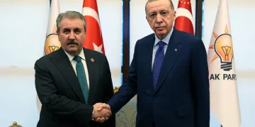 Cumhurbaşkanı Erdoğan, BBP Genel Başkanı Destici’yi kabul etti