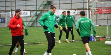 Çaykur Rizespor, Altay maçı hazırlıklarını sürdürdü