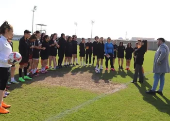 Nazilli kadın futbol takımı hazırlıklarını sürdürüyor