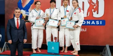 759 sporcunun katıldığı judo şampiyonasında madalyalar sahiplerini buldu