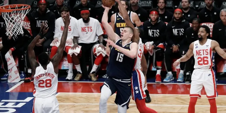 NBA’de Play-off’ları garantileyen Denver Nuggets, Brooklyn Nets’i mağlup etti