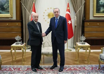 Cumhurbaşkanı Erdoğan, MHP Genel Başkanı Bahçeli ile görüştü