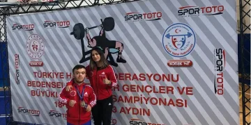 Çağdaş Kaya Halterde Türkiye Şampiyonu Oldu