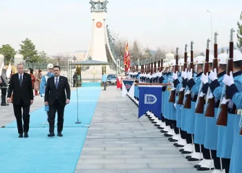 Cumhurbaşkanı Erdoğan, Irak Başbakanı es-Sudani’yi resmi törenle karşıladı