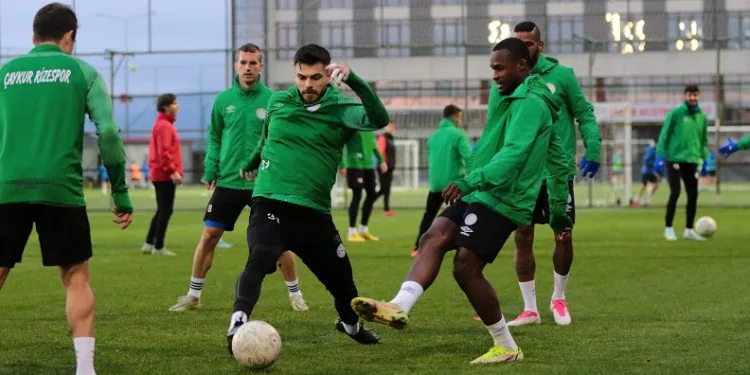 Çaykur Rizespor, Eyüpspor maçı hazırlıklarına başladı