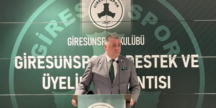 Giresunspor’da destek ve üyelik toplantısı yapıldı