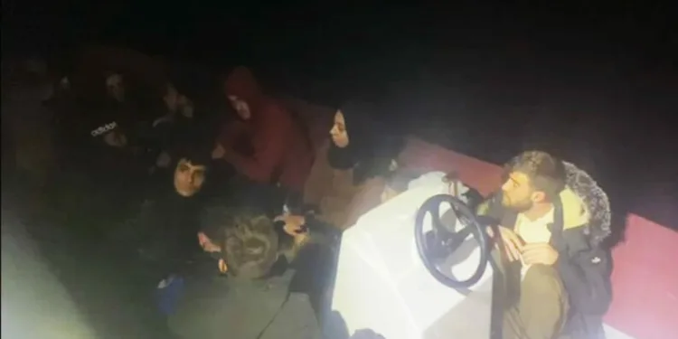 Fethiye’de 15 düzensiz göçmen yakalandı