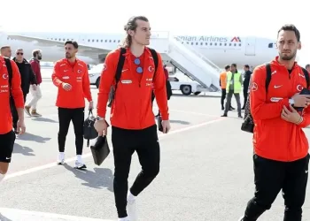 A Milli Futbol Takımı, Erivan’a ulaştı