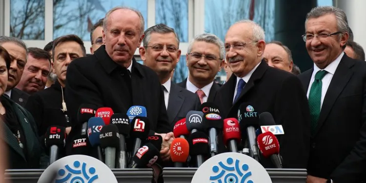 CHP lideri Kılıçdaroğlu, Muharrem İnce ile görüştü