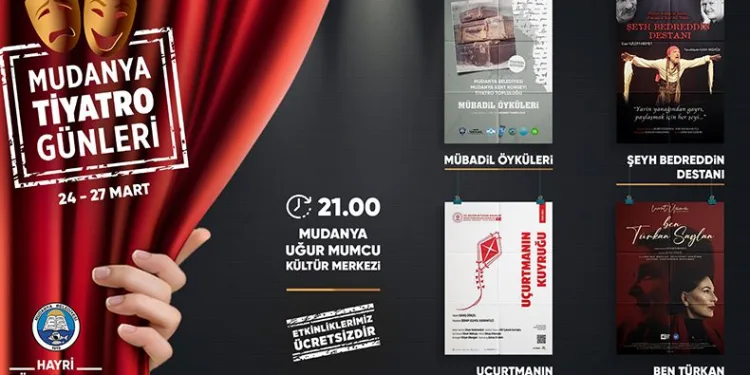 Mudanya tiyatro günleri başlıyor