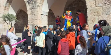 Çocuklara tarihi külliyede moral etkinliği