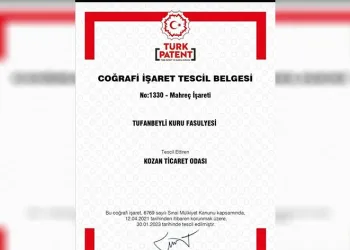 Tufanbeyli fasulyesine coğrafi işaret