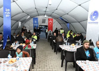 Afet bölgesinde ramazan bereketi