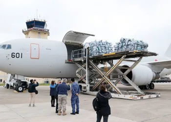 Japon uçağı Türkiye’ye ulaştı