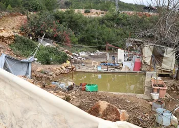 Hazine arazisini işgal eden baraka boşaltıldı