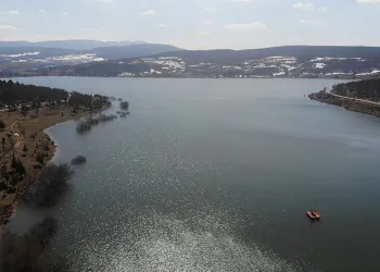 Gölköy Göleti’nde su seviyesi yükseldi