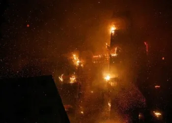 Hong Kong’da gökdelen yangını