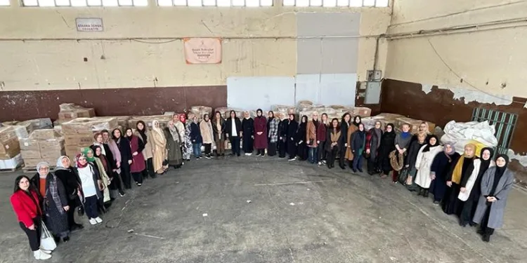 Hatay’a 550 koli mutfak malzemesi