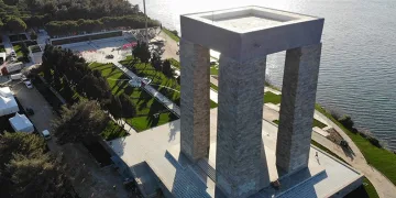 Şehitler Abidesinde 18 Mart tören hazırlıkları