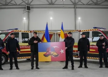 Ukraynalı arama kurtarma ekibi