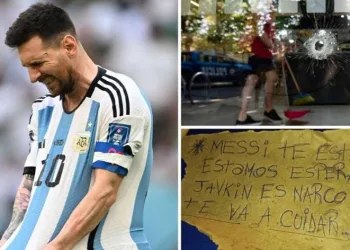 Messi’ye tehdit mesajı bırakıldı