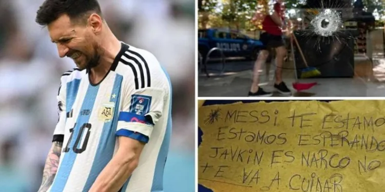 Messi’ye tehdit mesajı bırakıldı
