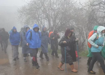 Çanakkale Zaferi’nin yıl dönümünü yürüyüşle kutladılar
