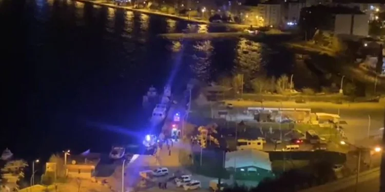 Marmara Denizi’nde balıkçı teknesi alabora oldu