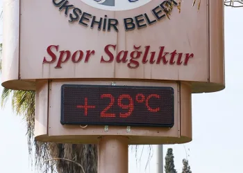 Mart ayı termometreler 29 dereceyi gösterdi