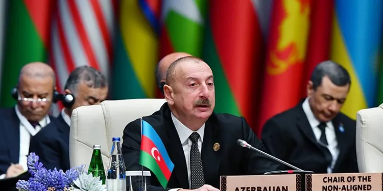 Aliyev’den Fransız sömürgeciliğine tepki