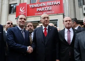 Cumhurbaşkanı Erdoğan ve Fatih Erbakan görüştü