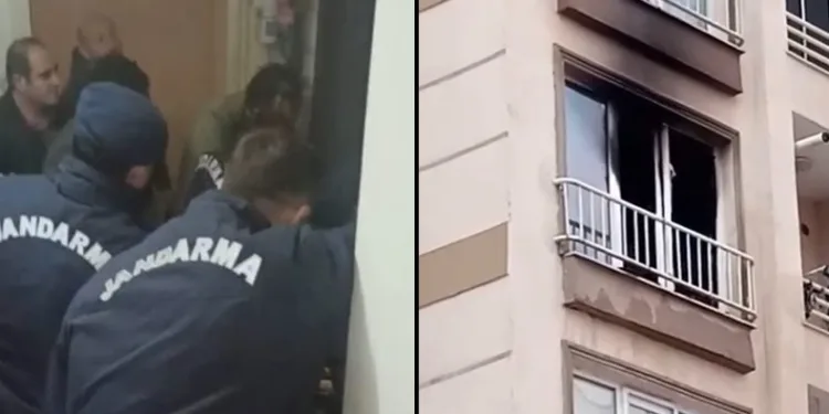 Yangına uykuda yakalandılar