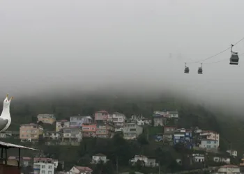 Ordu’da sis güzelliği