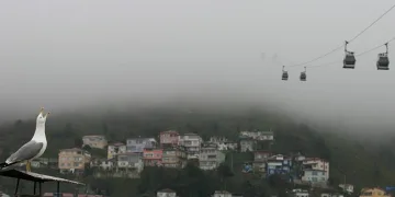 Ordu’da sis güzelliği