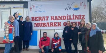 Konteyner kentte mevlit programı düzenledi