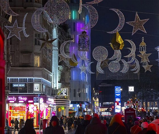 Londra’da “Ramazan ışıkları”