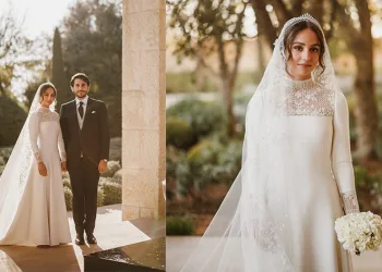 Prenses İman, dünya evine girdi