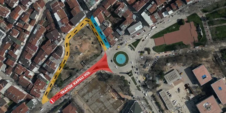 İnegöl Atatürk Bulvarı trafiğe kapanacak