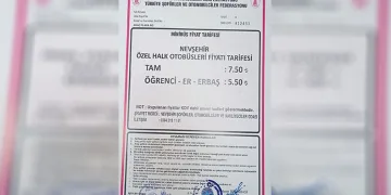 Nevşehir’de toplu ulaşıma zam
