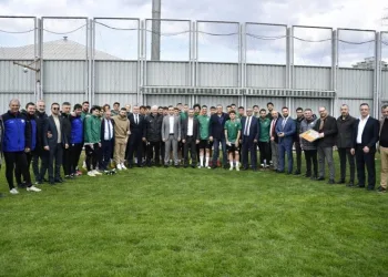 MHP İl Teşkilatı’ndan Bursaspor’a ziyaret