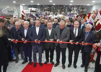 Başkanları buluşturan açılış