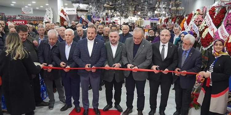 Başkanları buluşturan açılış